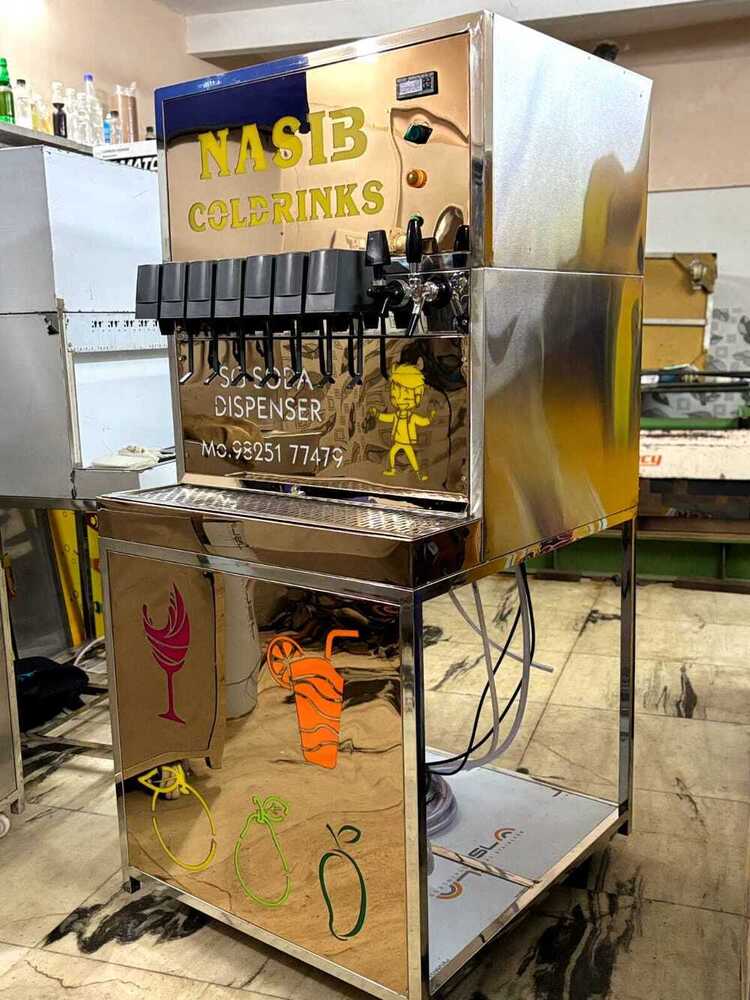 Rose Gold Premium quality soda machine 7+1+1