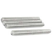 Full Threaded Stud Bolts - Color: Silver