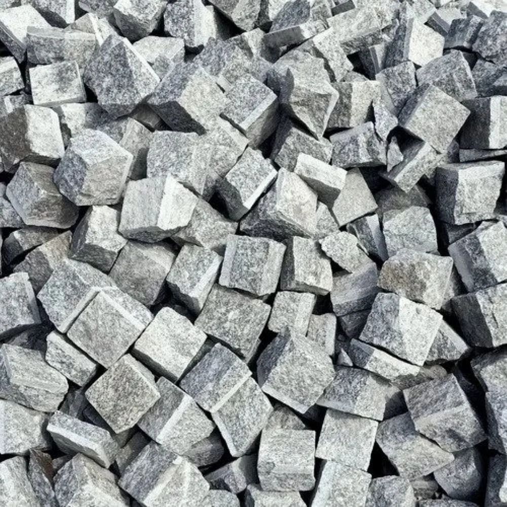 Gray Natural Cobblestone - Artificial Stone Type: Solid Surface