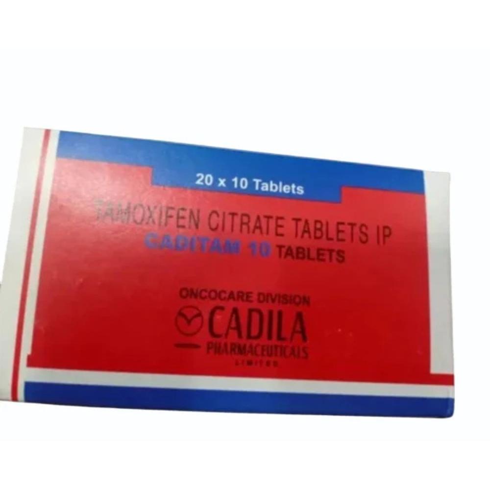 Caditam-10 Tamoxifen 10mg Tablet - Origin: India