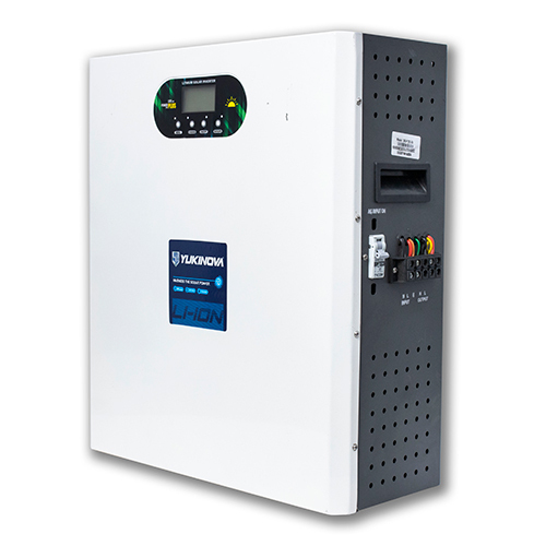 3.6 Kva Online Hybrid Inverter 25.6V 100Ah Battery - Color: White