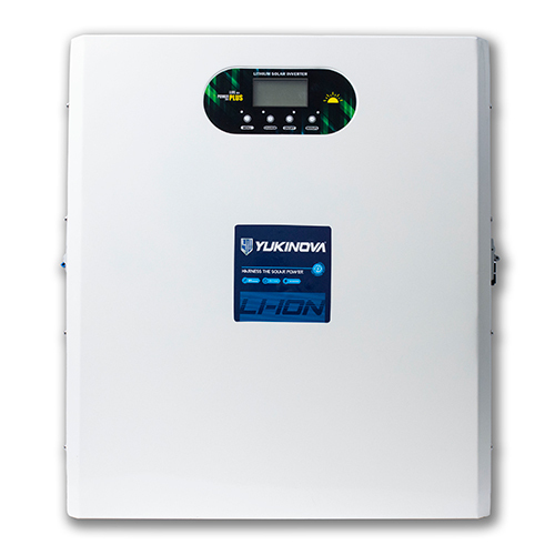 1 Kva Online Hybrid Inverter 12.8V 100Ah Battery - Color: White