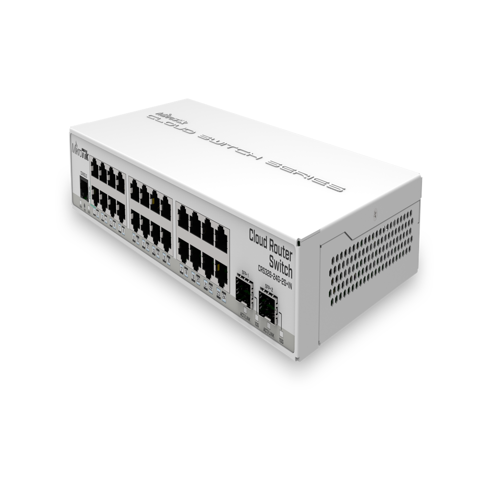 MIKROTIK Cloud Router Switch (CRS326-24G-2S+RM)