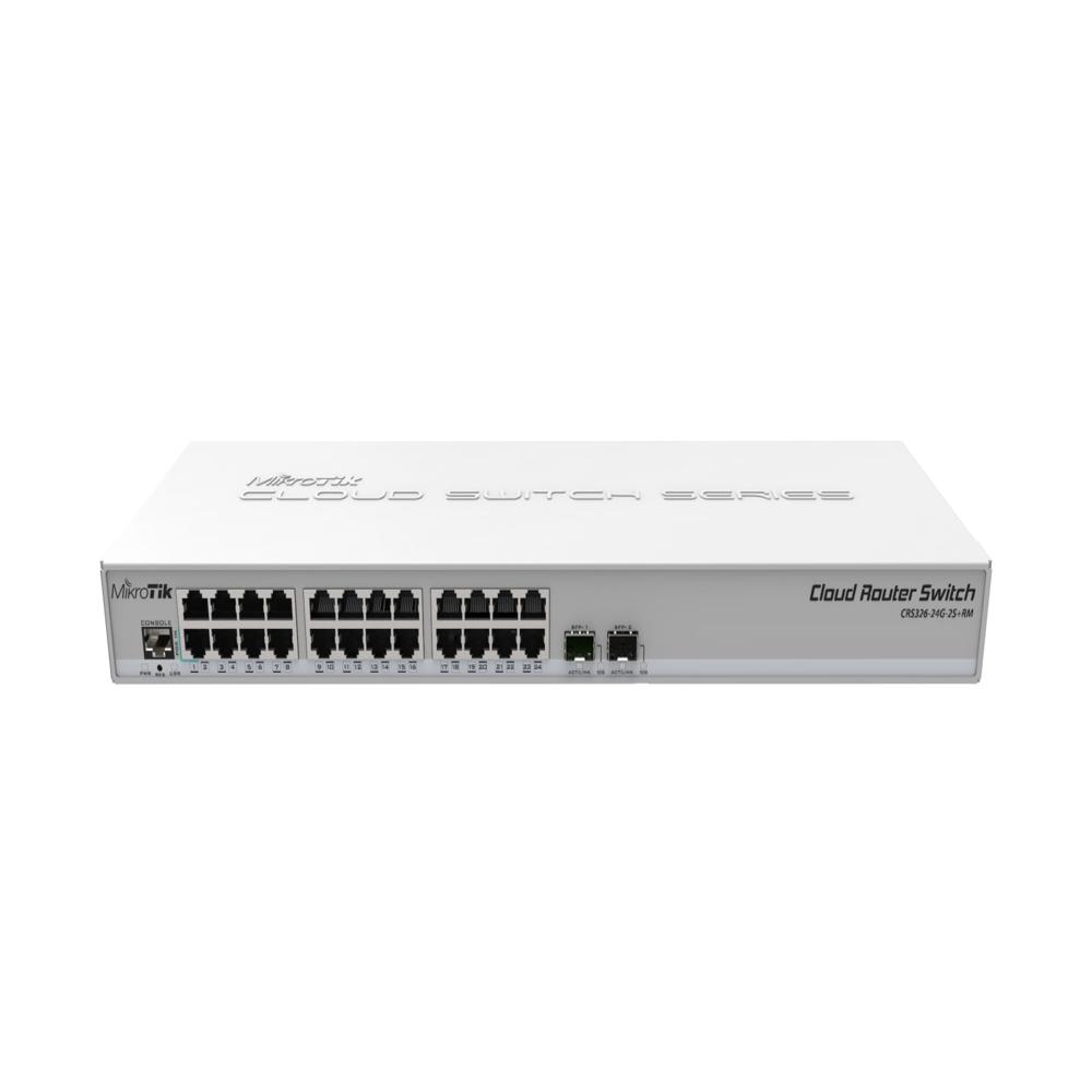Mikrotik Cloud Router Switch (Crs326-24g-2s+rm) - Features: Good Quality