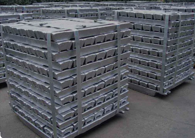 Aluminium Ignots - Color: Grey