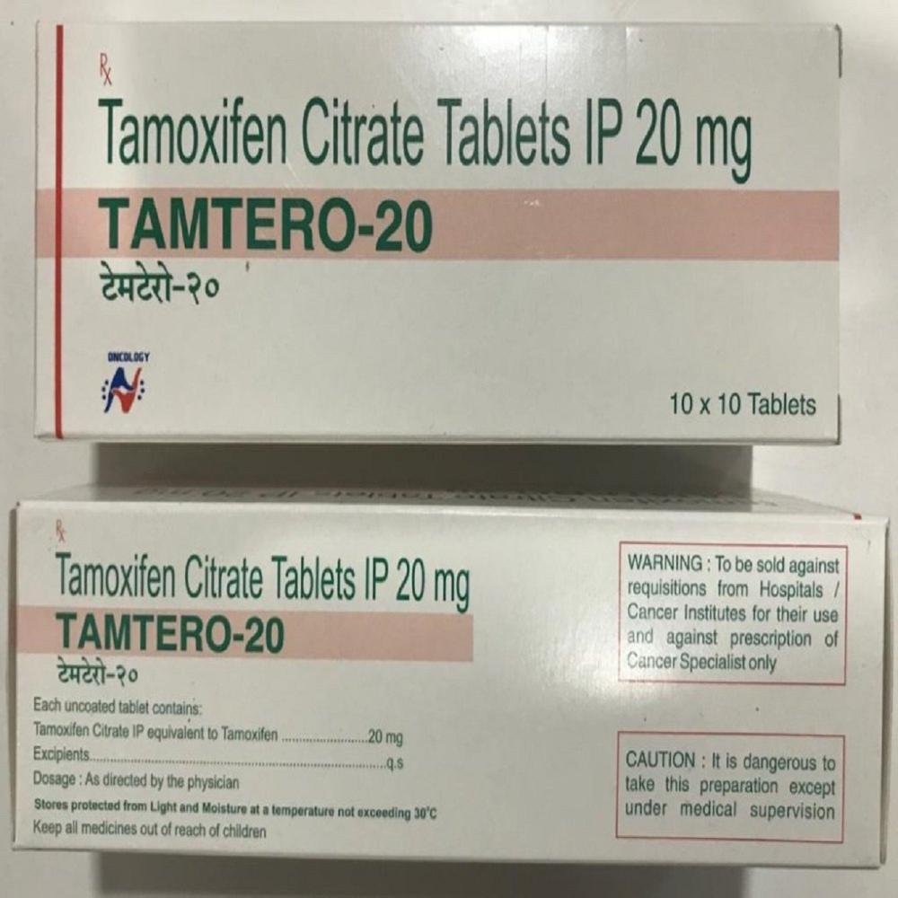 Tamtero Tamoxifen 20 mg Tablet