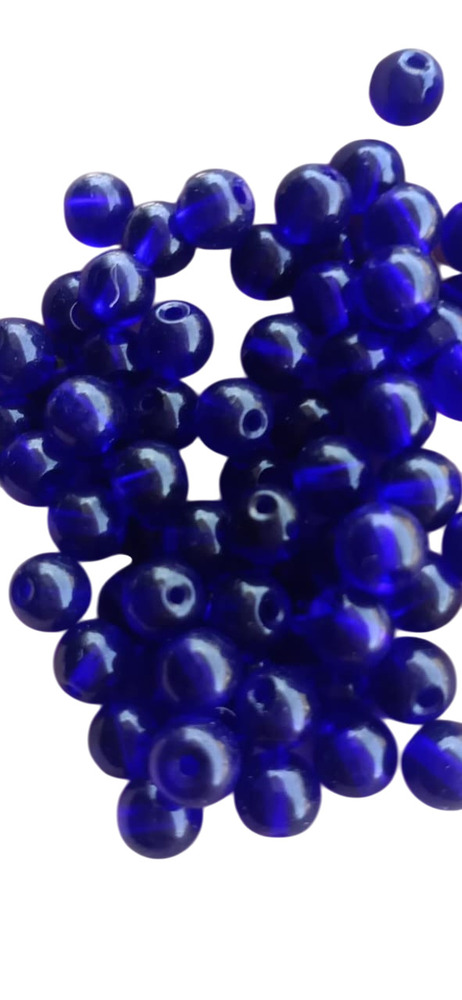 Glass Round Goli And Jelly Beads