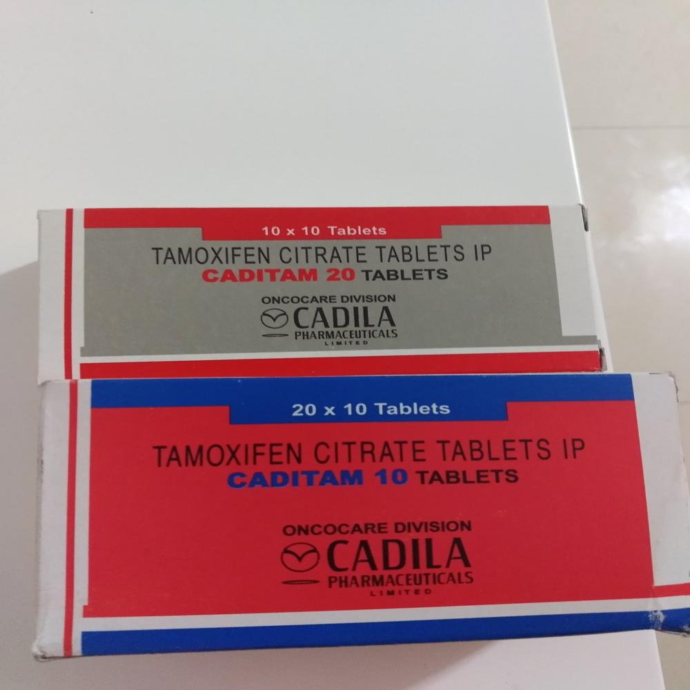 Caditam-20 Tamoxifen 20mg Tablet - Origin: India
