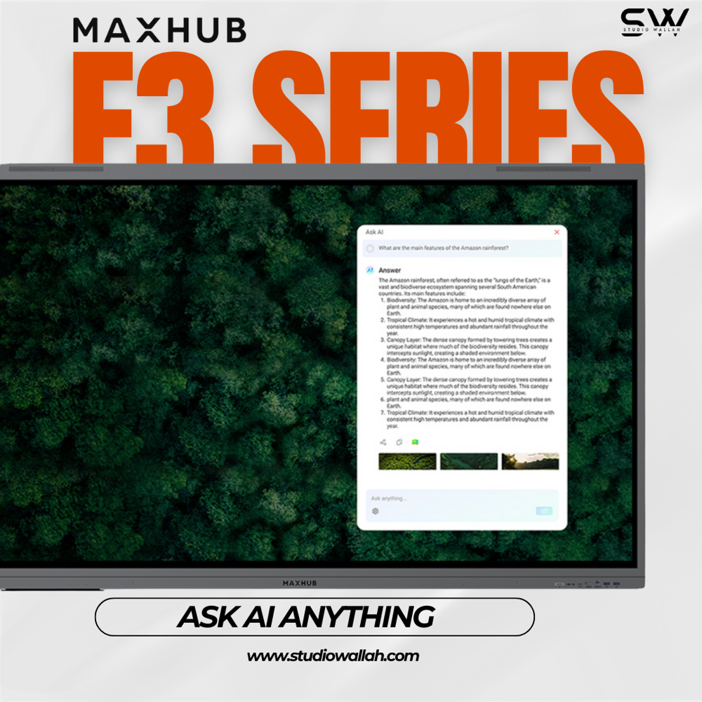 Maxhub E3 Series Ai Interactive Flat Panel
