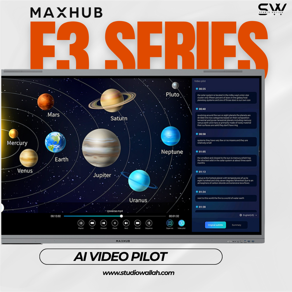 Maxhub E3 Series Ai Interactive Flat Panel