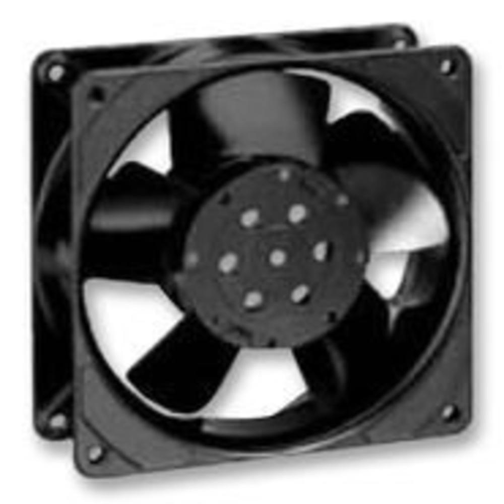 Ebm Papst 4600 Z 115V Ac 50/60Hz 19/18W 11938Mm Metal Axial Cooling Fan - Color: Black