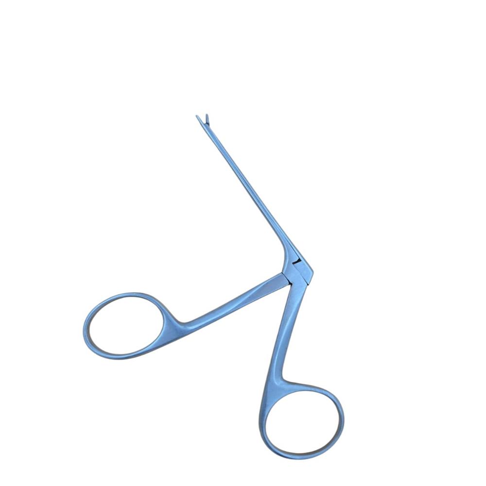 Shortening Micro Ear Forcep Tip 7 MM - Stainless Steel, 7 mm Tip Size for Secure Grasping, Bent Design for Enhanced Visibility, Smooth Action Handling