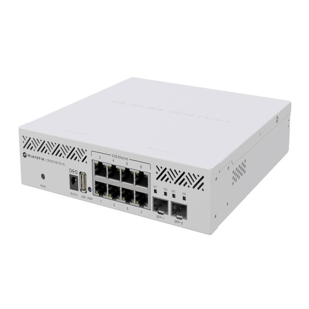 MIKROTIK Fiber Cloud Router Switch CRS310-8G+2S+IN (CRS310-8G+2S+IN)