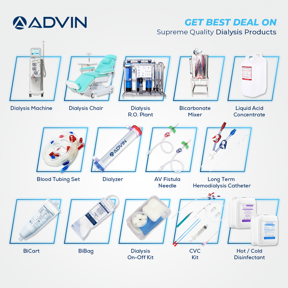 Plastic Advin Dialysis Fluid Acid Concentrate