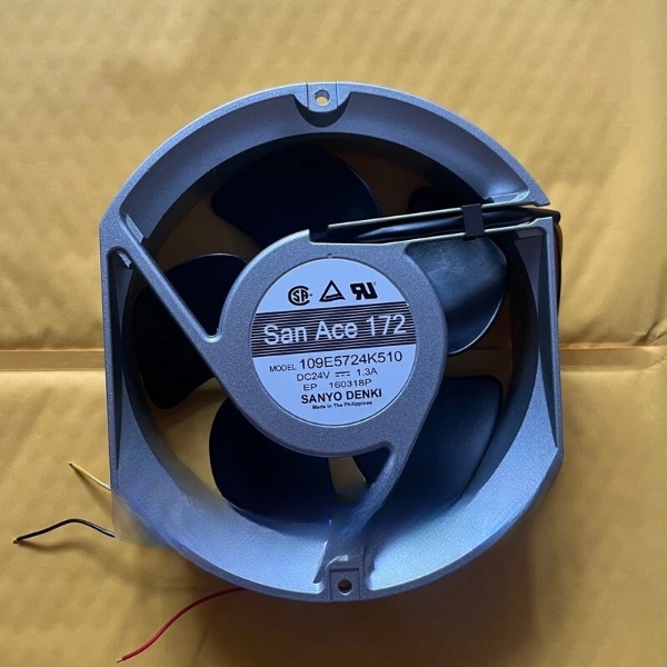 SANACE 109E5724K510 24V DC 1.3A 17251mm 17CM Aluminium frame DC Axial Cooling Fan