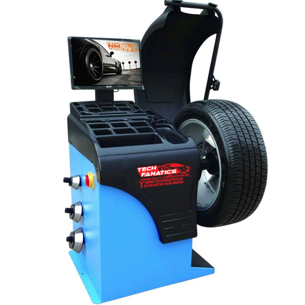 Megabalance Pro 360 Wheel Balancer Machine - Power Source: Electric