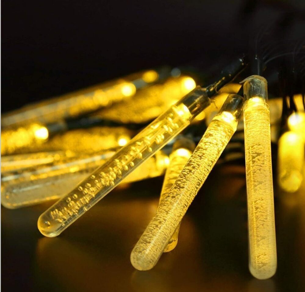 20 Led Decorative String Light Yellow - Power Source: Electric