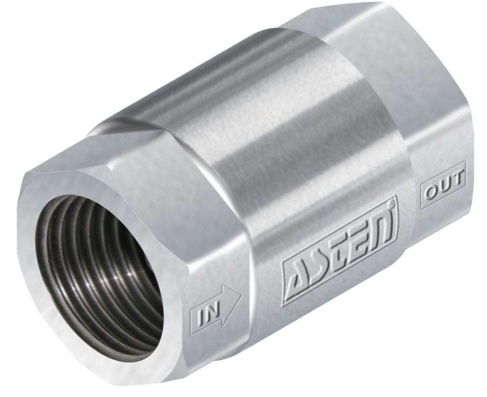 Non Return Valve - Color: Silver
