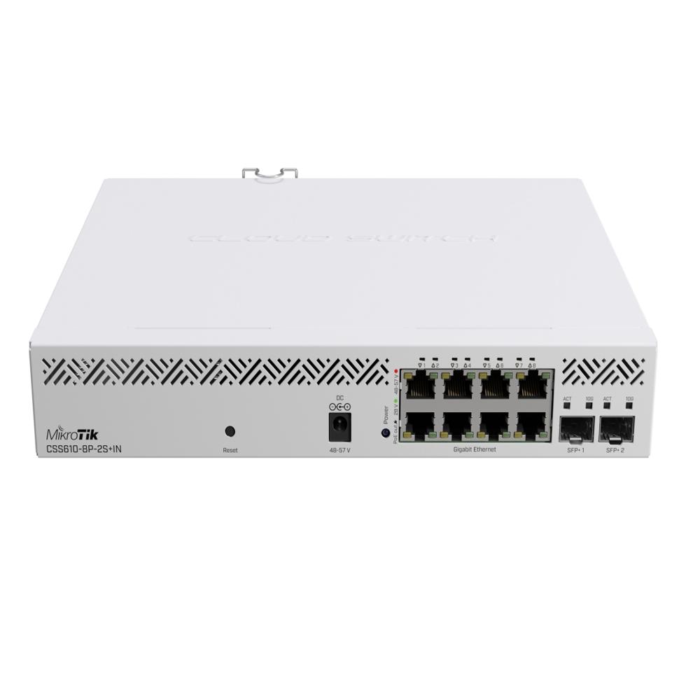 Mikrotik Cloud Smart Switch (Css610-8p-2s+in) - Features: Good Quality