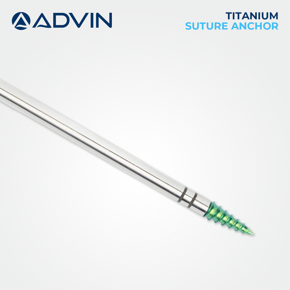 Shoulder Instability - Titanium Suture Anchor - Medical-grade Titanium, Lightweight Design For Enhanced Comfort, Biocompatible For Reduced Reactions