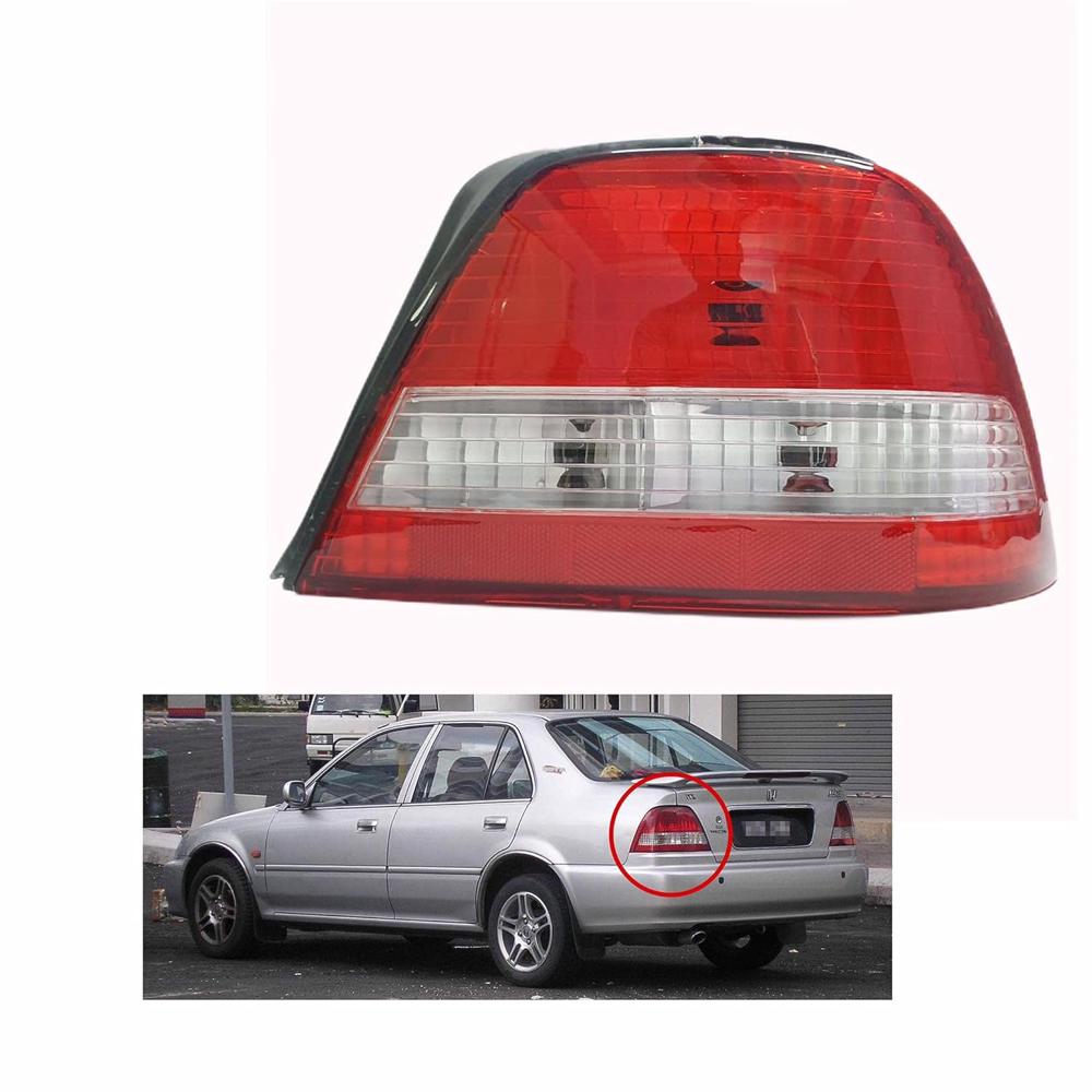 K D Tail Light/back Light Assembly For Honda City Type- 2 (1998-2003) - Body Material: Plastic