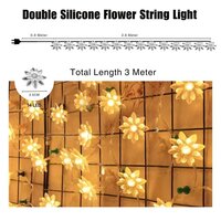 14 Led Double Lotus String Light