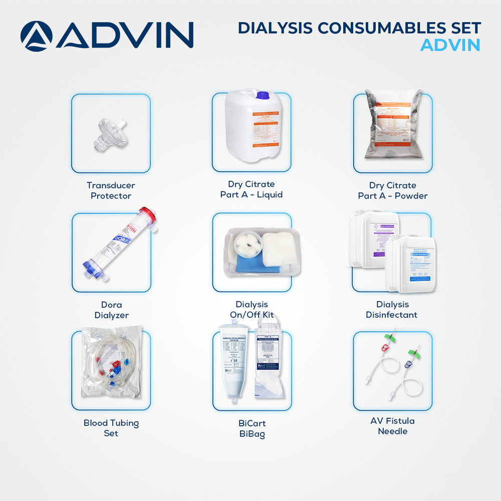 Plastic Advin Dialysis Consumable Products