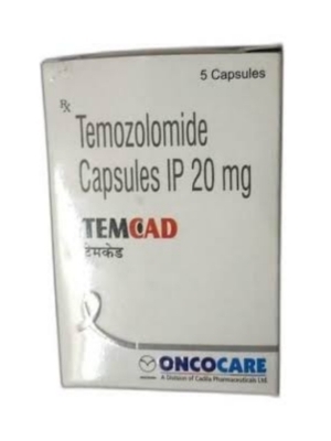 Temozolamide 20 Mg Capsules - Origin: India