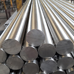 Stainless Steel Bright Round Bar - Color: Silver