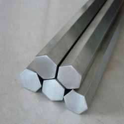 316 Stainless Steel Hex Bar - Color: Silver