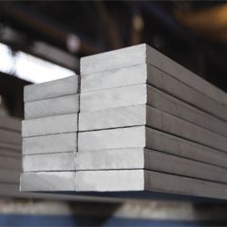304 Stainless Steel Flat Bar - Color: Silver