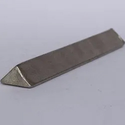 Aisi 316 Stainless Steel Triangle Bar - Color: Silver