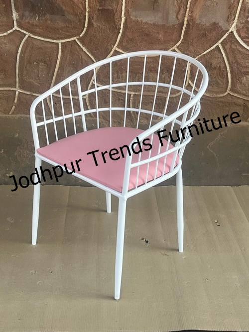 Metal Restaurant chair with Armrest 