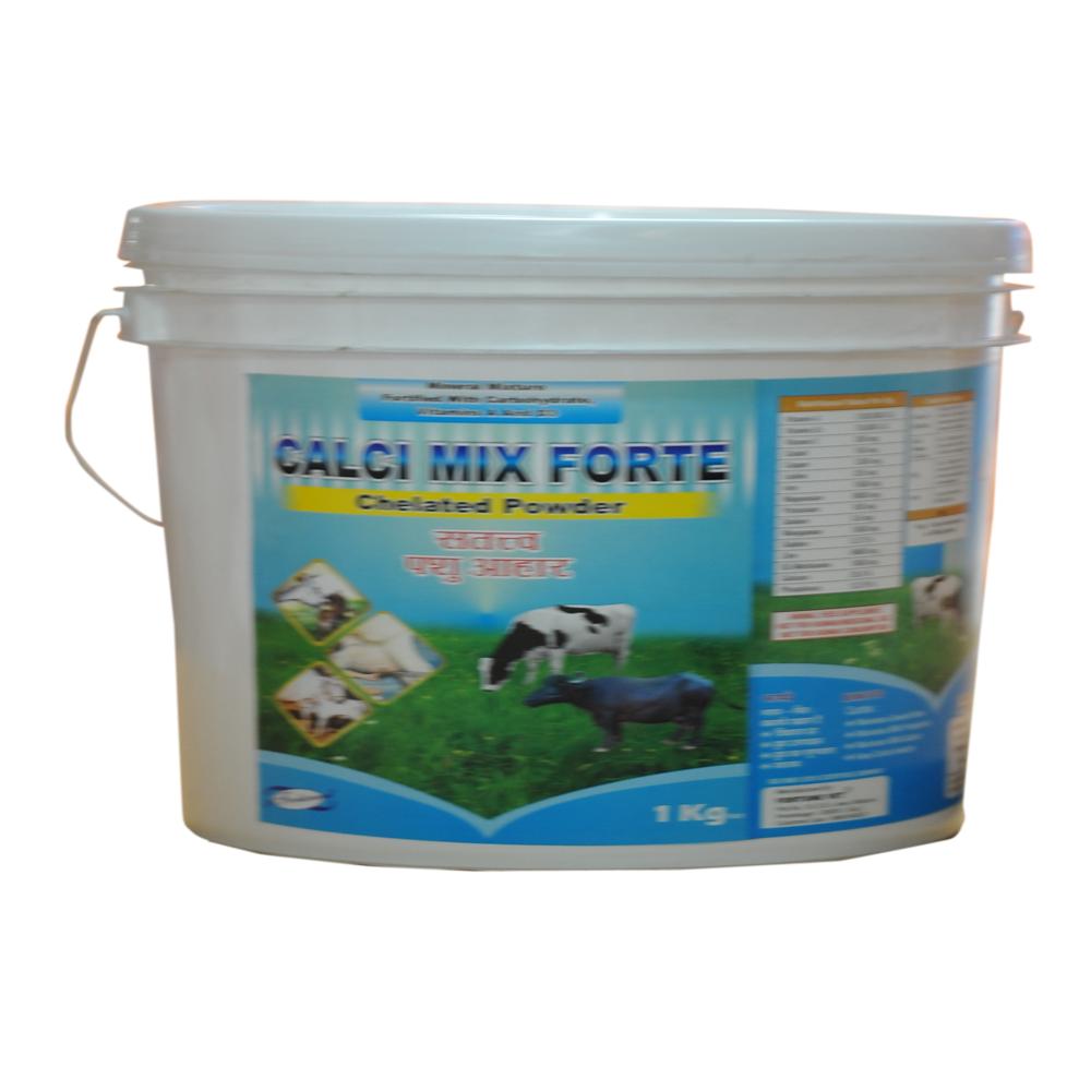 Calci Mix Fort Powder - Color: Gray White