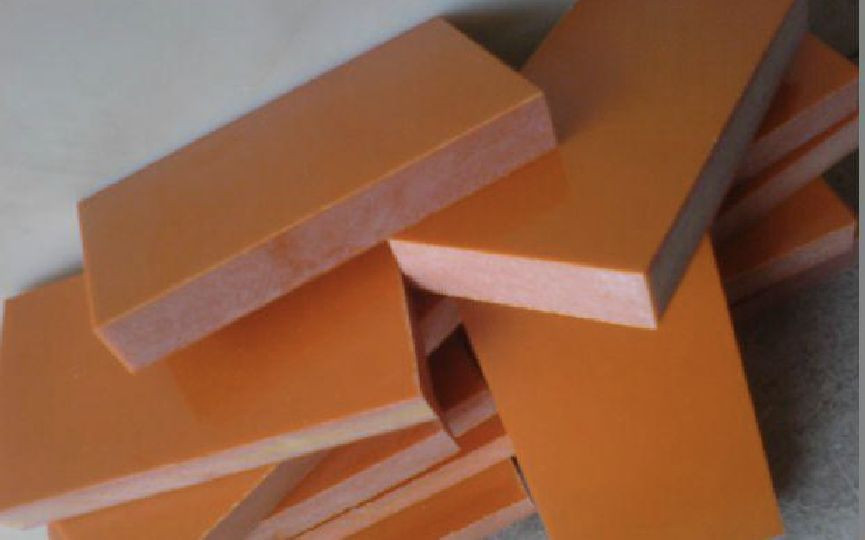 Bakelite Sheet - Color: Brown/red