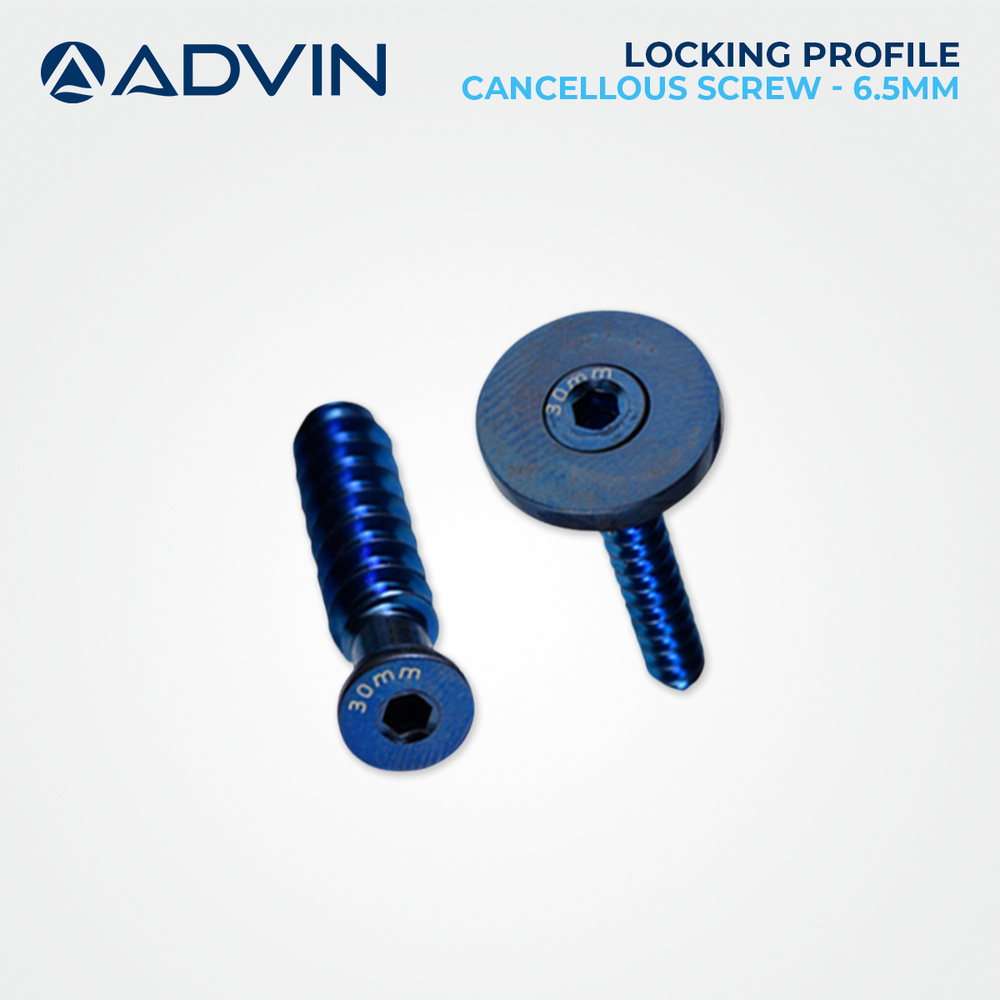Locking Profile Cancellous Screw - 6.5mm