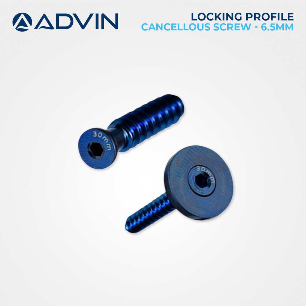 Locking Profile Cancellous Screw - 6.5mm