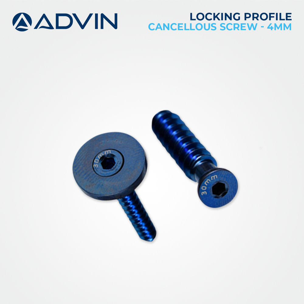Locking Profile Cancellous Screw - 4mm