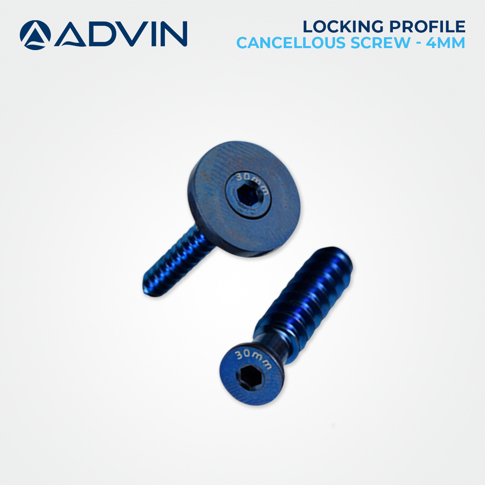 Locking Profile Cancellous Screw - 4mm