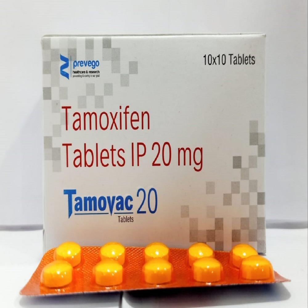 Tamovac-20 Tamoxifen 20Mg Tablet - Origin: India