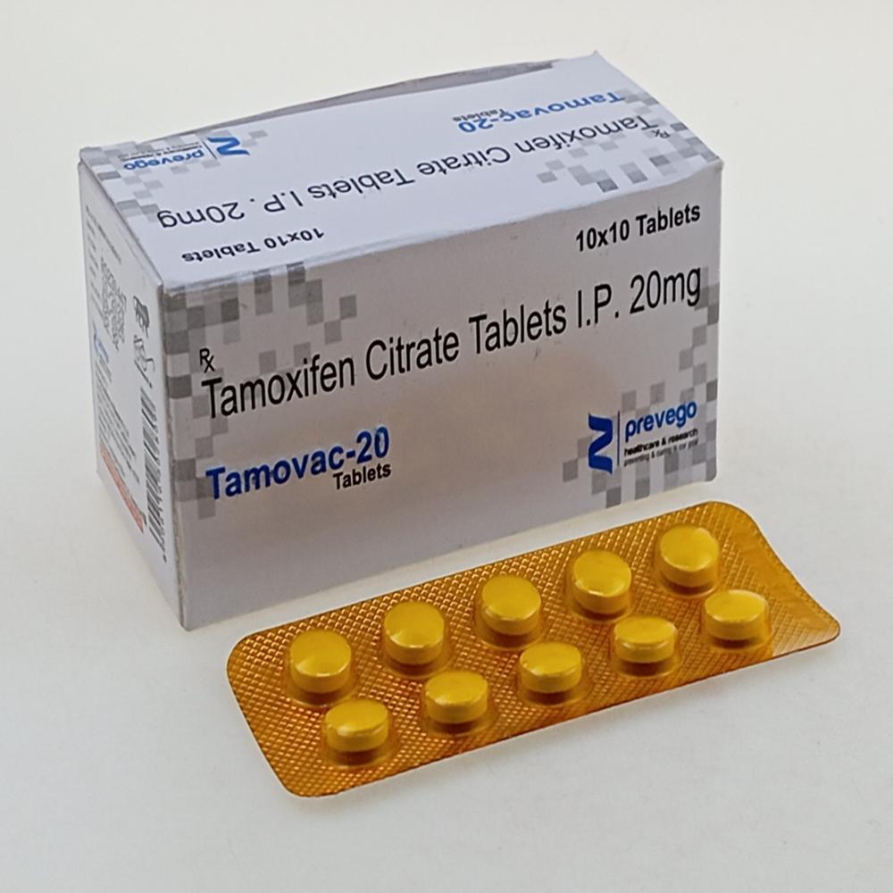 Tamovac-20 Tamoxifen 20mg Tablet
