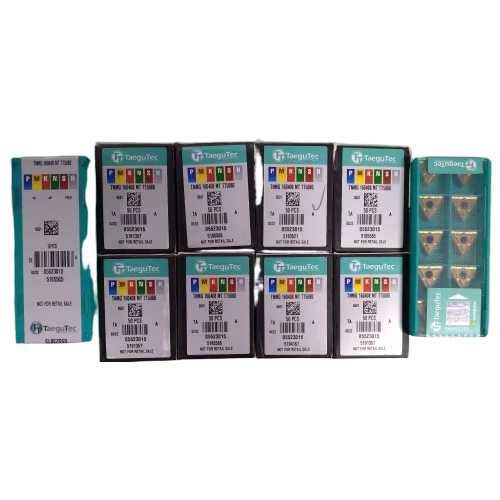 Taegutec Tnmg 160408mt Tt5080 Cutting Tool Inserts - Color: Silver