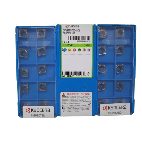 Kyocera Ccmt 09t304 Hqtn60 Cutting Tool Inserts - Color: Silver