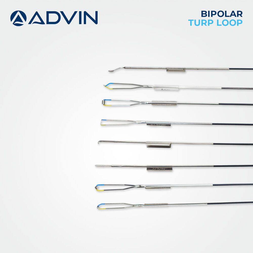 Urology Bipolar TURP Loop, High-Performance Stainless Steel Instrument | Compatible with Bipolar Energy, Precise Tissue Resection, Minimizes Thermal Damage, Saline Irrigation Suitable