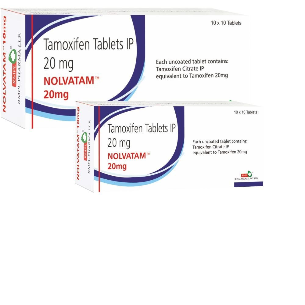 Nolvatam Tamoxifen (20mg) Tablet