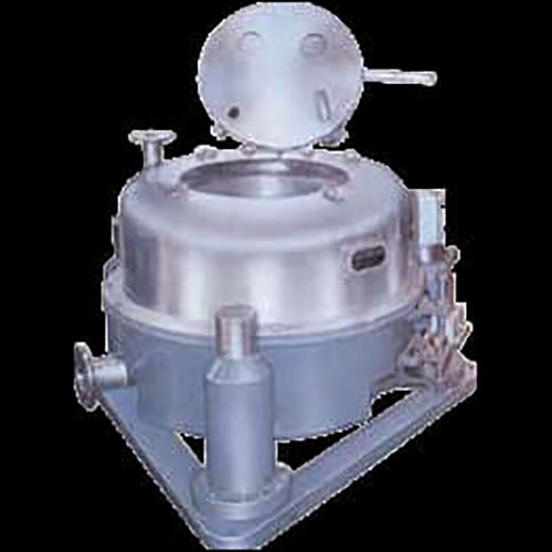 Manual Top Discharged Centrifuge - Color: Silver