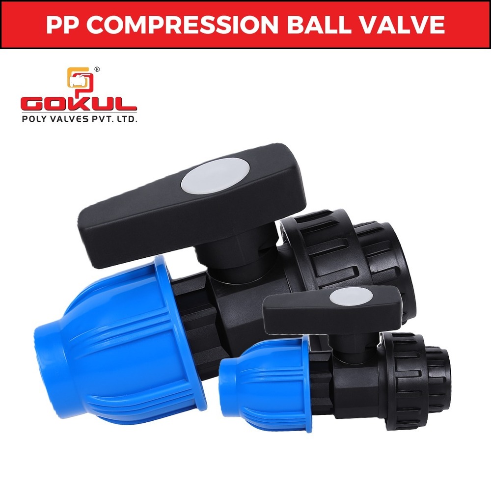 Gokul 20mm Compression Ball Valve