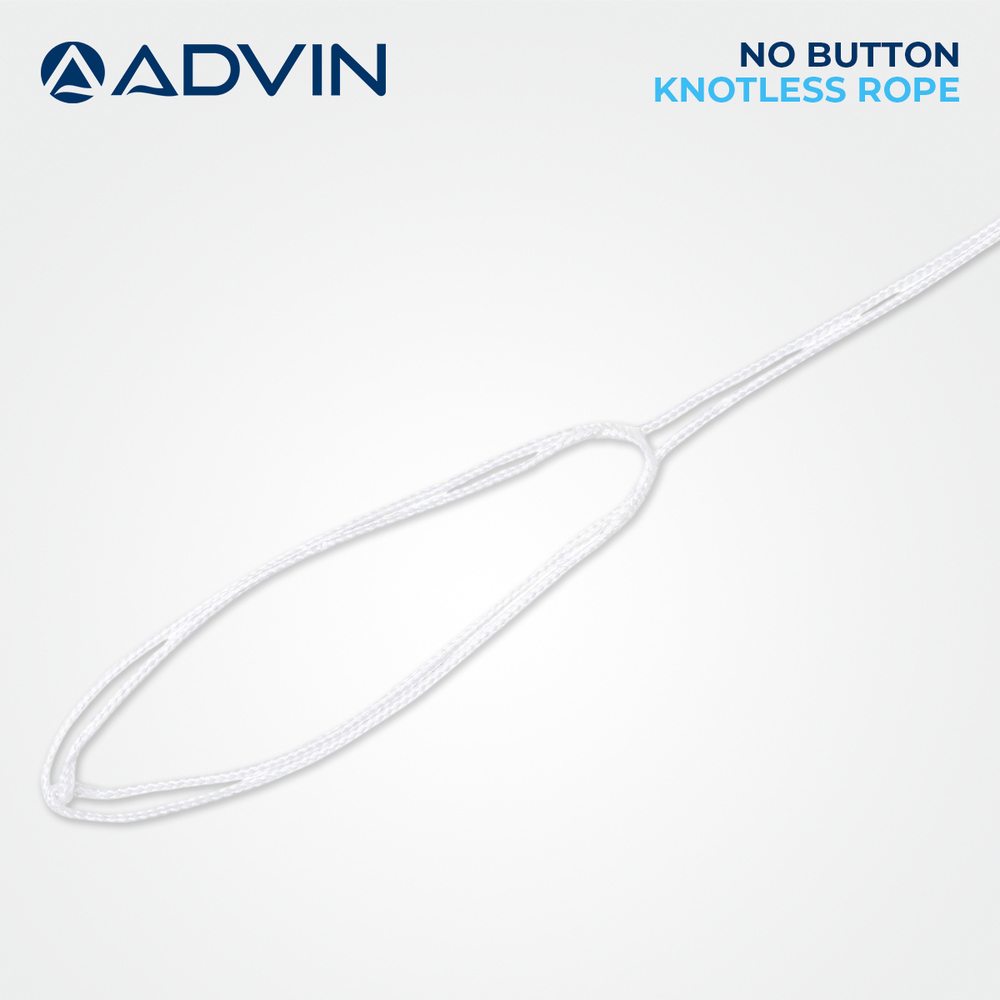 No button Knotless Rope