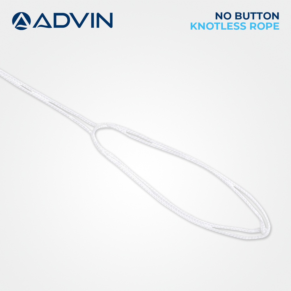 No button Knotless Rope