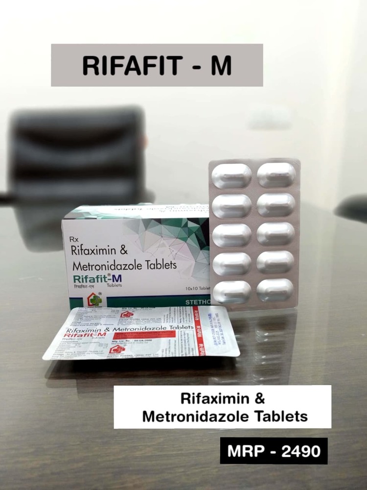 RIFAXIMIN & METRONIDAZOLE TABLETS